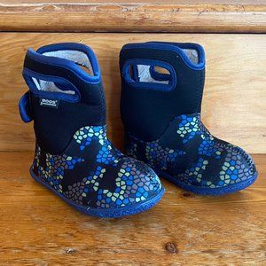 Bogs Outdoor Boots Boy Axel Plush Lining Waterproof, Baby/Little Boys 6